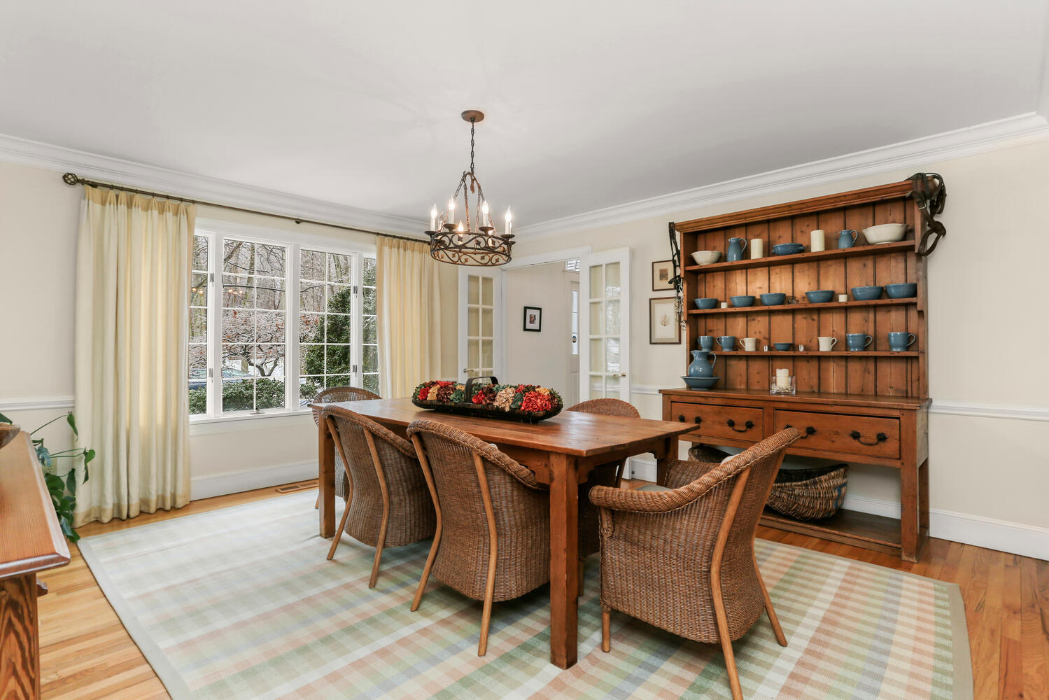 215 Marvin Ridge Road New Canaan, CT 06840 - Photo 8 of 31 a view of a dining room with furniture and window