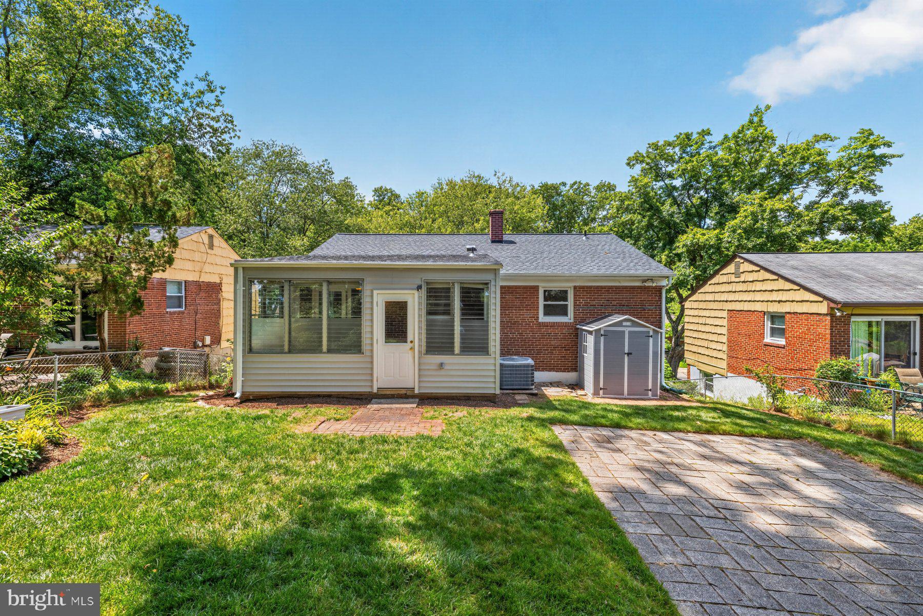 4035 Adams Drive Silver Spring, MD 20902 - Photo 32 of 37 Rear Of The Home