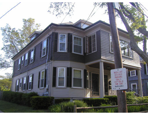 5 Station Road Salem, MA 01970 - Photo 3 of 17 front view of a brick house with a small yard
