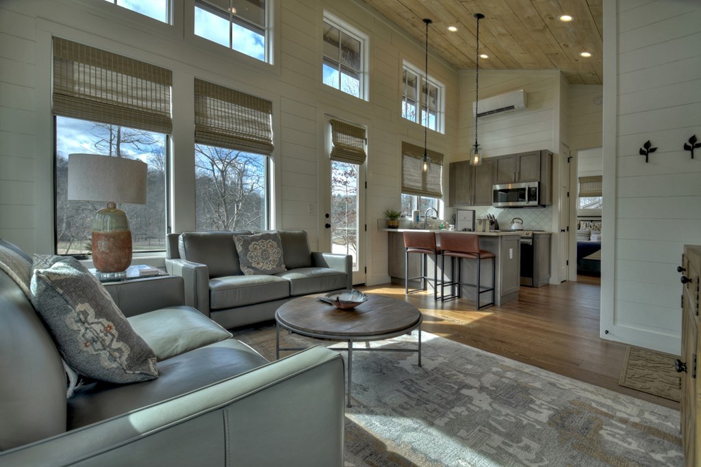 Hc9 Old Toccoa Loop Mineral Bluff, GA 30559 - Photo 11 of 41 a living room with furniture and a wooden floor