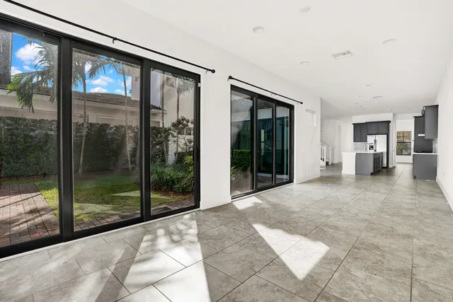 a view of interior and livingroom with furniture
