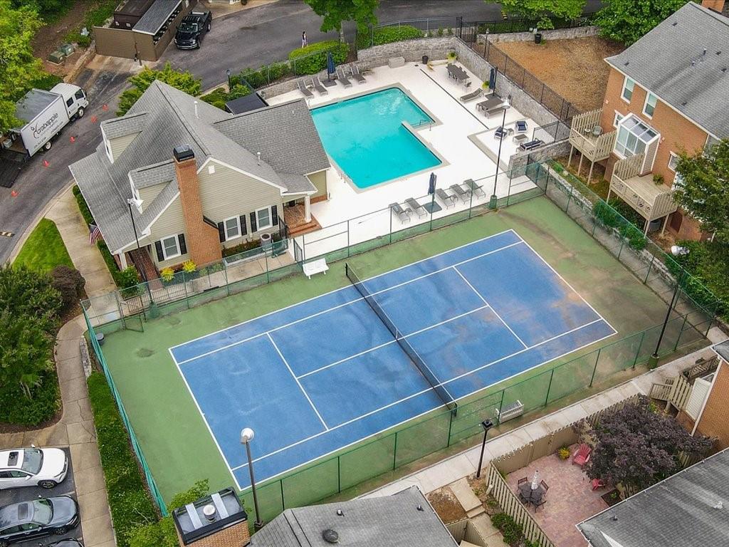 50 Mt Vernon Circle Atlanta, GA 30338 - Photo 26 of 28 an aerial view of a house