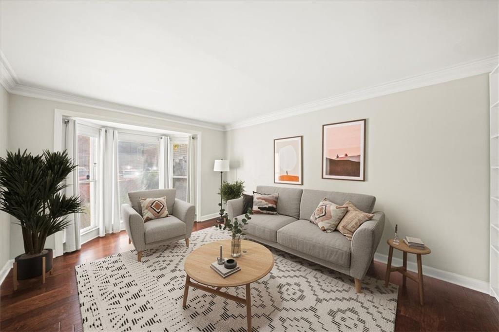 50 Mt Vernon Circle Atlanta, GA 30338 - Photo 6 of 28 a living room with furniture and wooden floor
