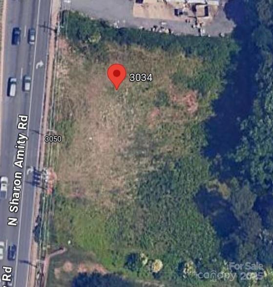 3034 North Sharon Amity Road Charlotte, NC 28212 - Photo 1 of 8 a view of a dry yard with lots of plants and trees