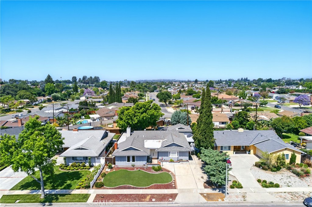 3101 Maple Avenue Fullerton, CA 92835 - Photo 43 of 46 an aerial view of a residential houses with city view