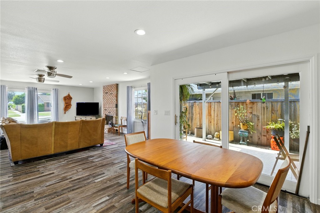 3101 Maple Avenue Fullerton, CA 92835 - Photo 10 of 46 a view of a dining room with furniture window and wooden floor