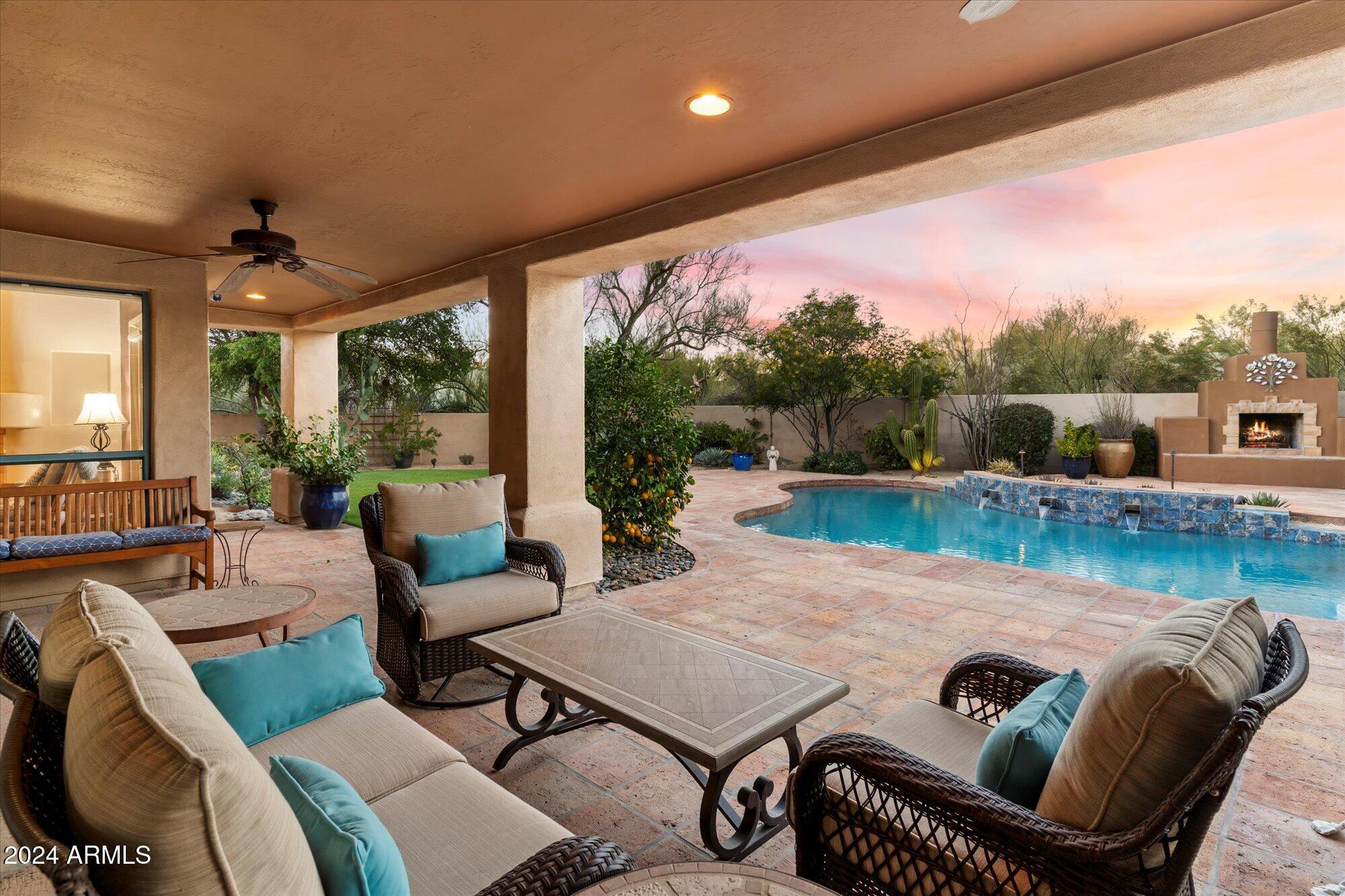 25255 North Ranch Gate Road Scottsdale, AZ 85255 - Photo 53 of 68 a outdoor space with furniture