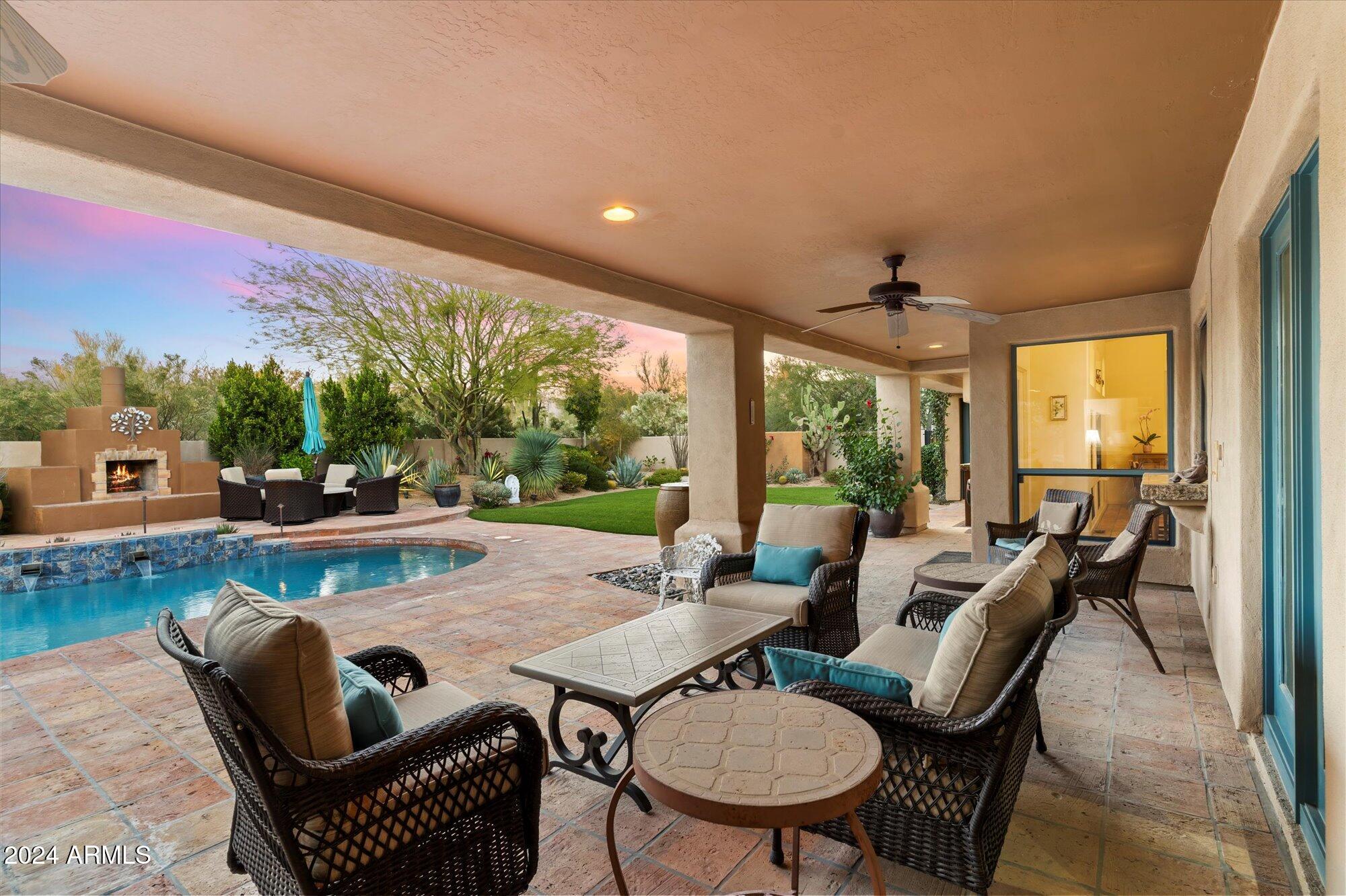25255 North Ranch Gate Road Scottsdale, AZ 85255 - Photo 54 of 68 54-Covered Patio