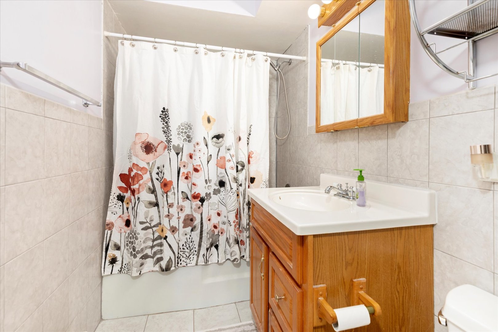 300 Circle Avenue, Unit 5H Forest Park, IL 60130 - Photo 15 of 21 a bathroom with a sink and a mirror