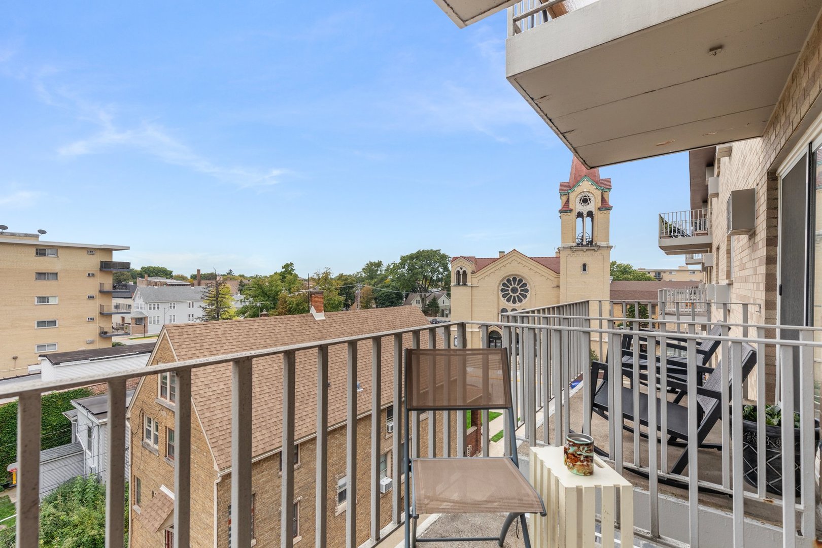 300 Circle Avenue, Unit 5H Forest Park, IL 60130 - Photo 16 of 21 a view of a city from a balcony