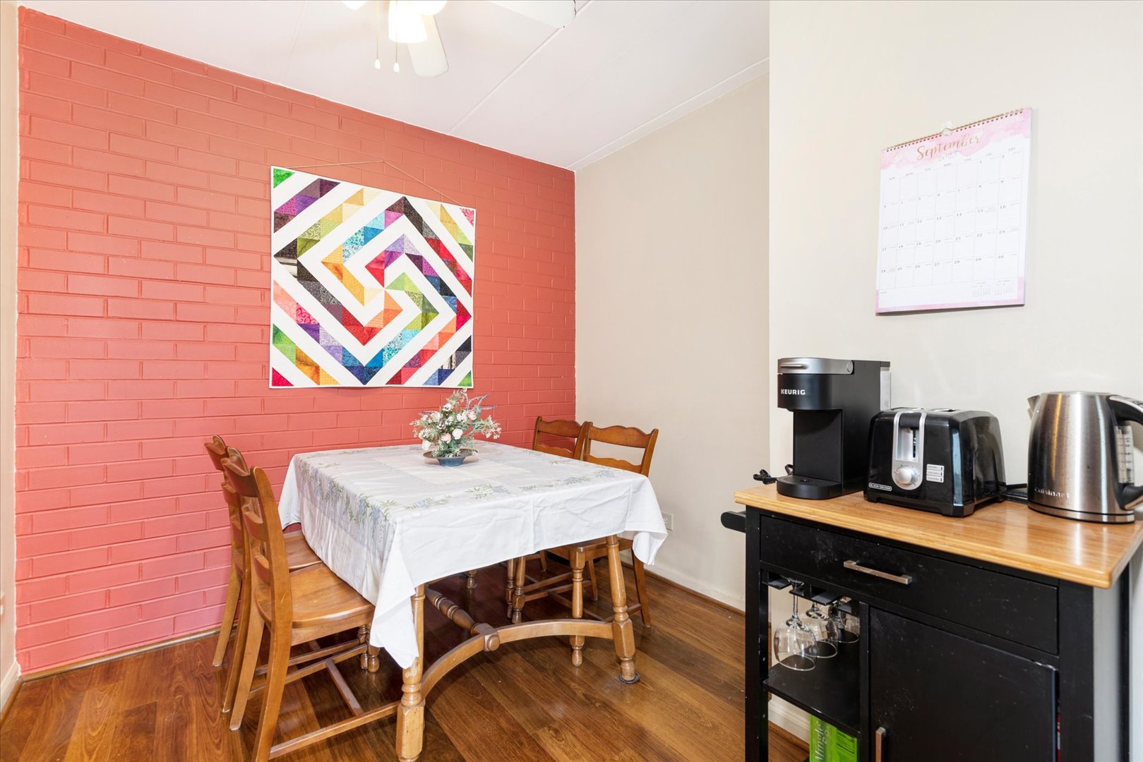300 Circle Avenue, Unit 5H Forest Park, IL 60130 - Photo 10 of 21 a view of a dining room with furniture and wooden floor