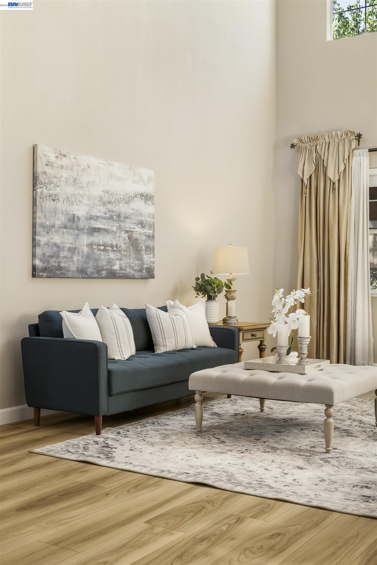 1635 Embassy Circle Livermore, CA 94550 - Photo 11 of 60 a living room with furniture and a large window