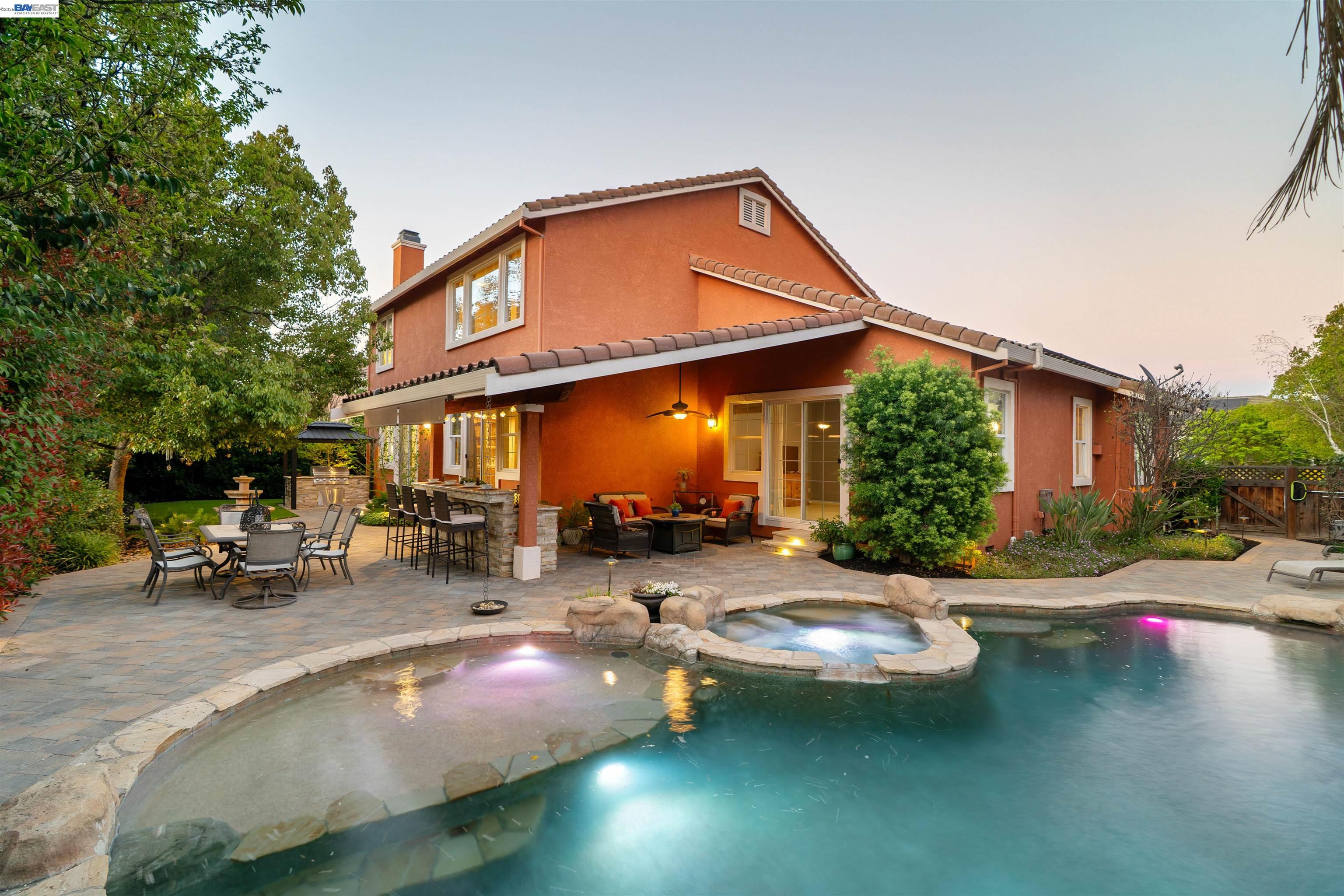 1635 Embassy Circle Livermore, CA 94550 - Photo 58 of 60 a view of swimming pool with outdoor seating and a patio