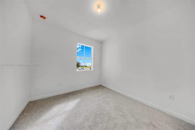 a view of empty room