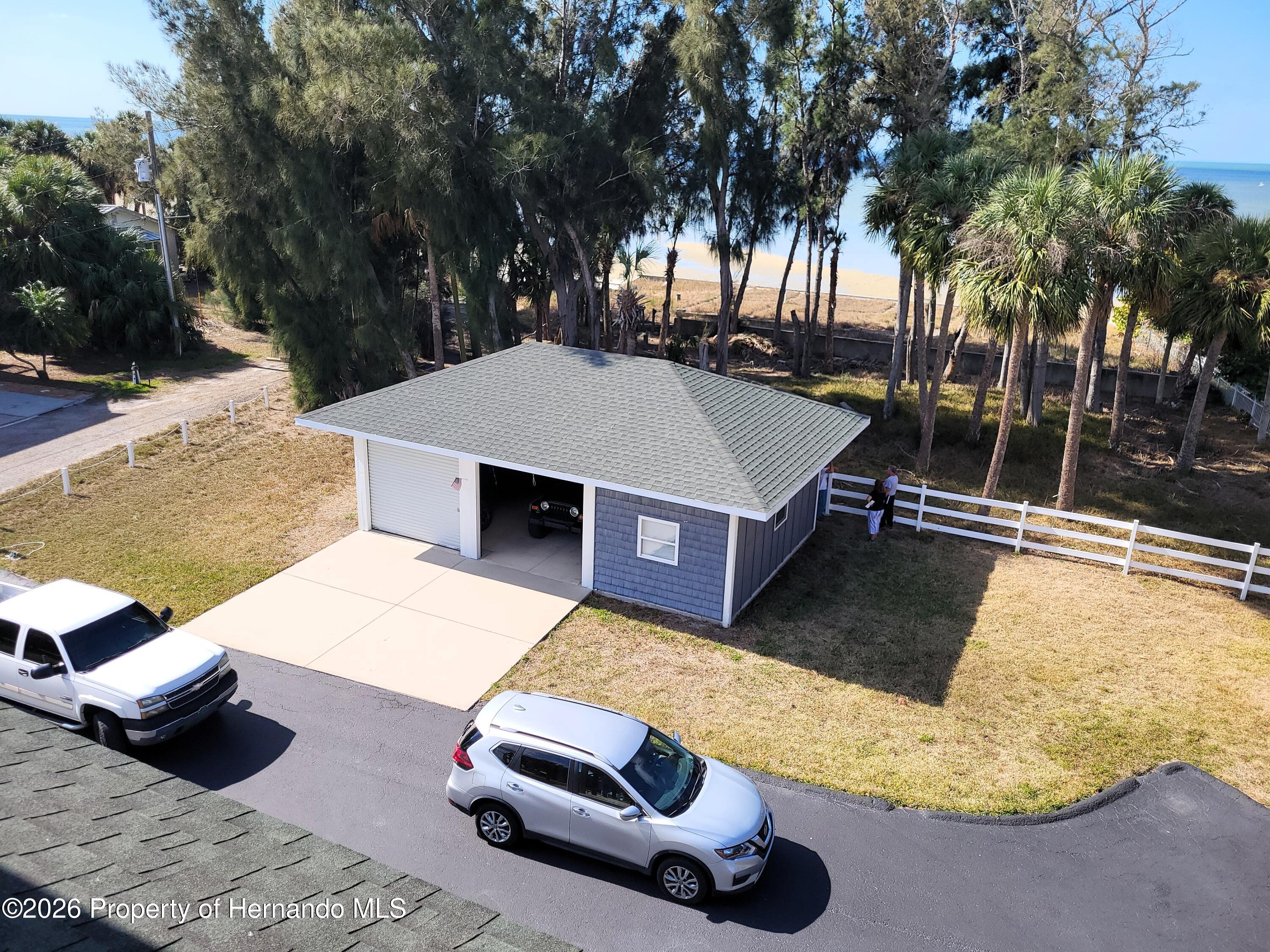 3461 Pandora Drive Weeki Wachee, FL 34607 - Photo 47 of 61 View From Top Level Facing the Gulf