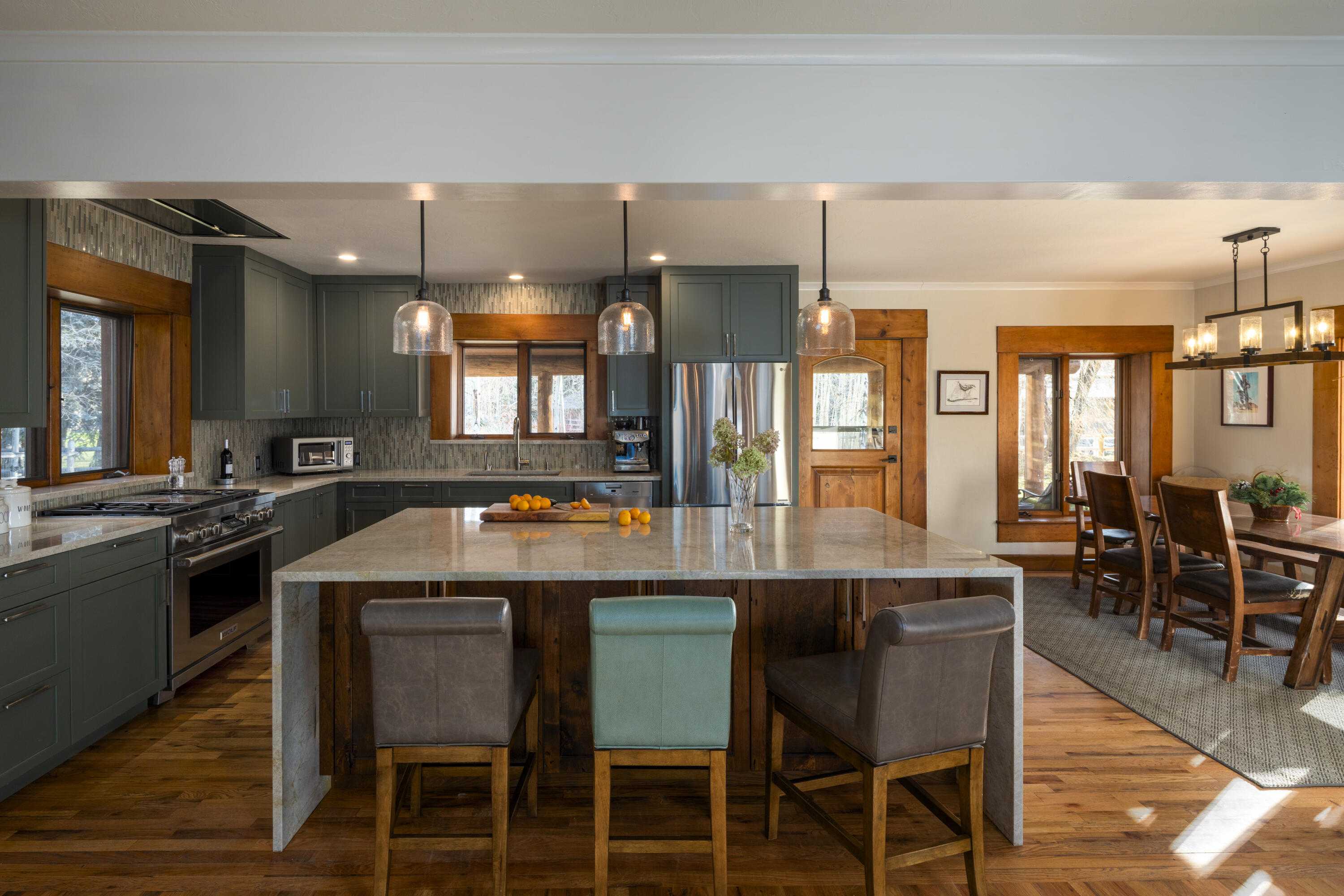 102 Larkspur Road Blaine County, ID 83333 - Photo 5 of 31 Kitchen - View from Den