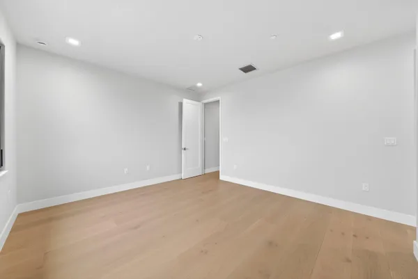 a house view with a backyard space