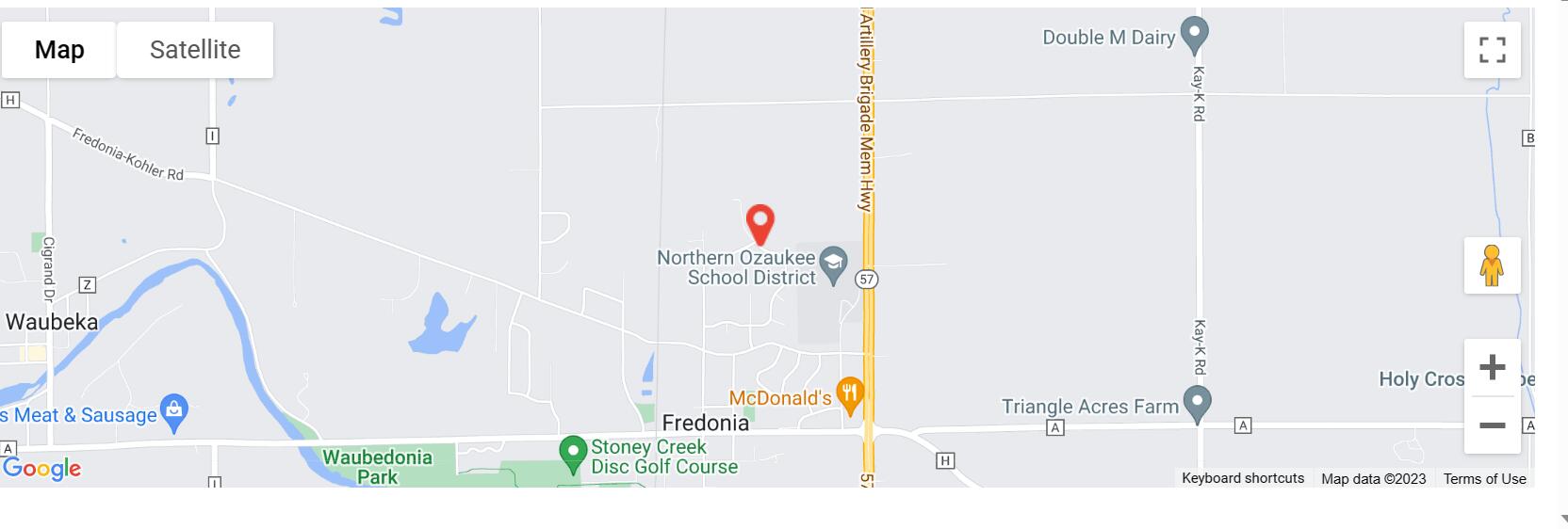 77 South Gate Drive Fredonia, WI 53021 - Photo 2 of 6 map fredonia