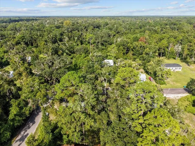 a view of a yard with an outdoor space