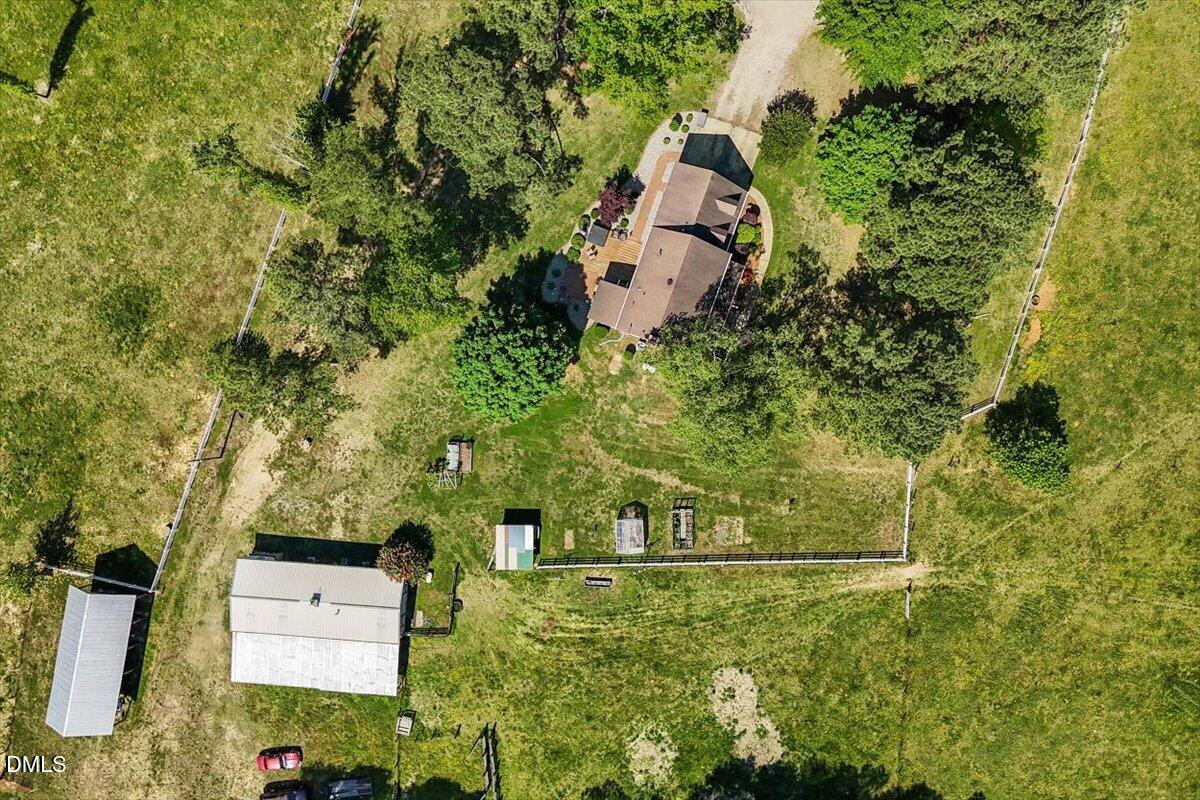 1468 Frazier Road Spring Hope, NC 27882 - Photo 43 of 71 an aerial view of a house with a yard
