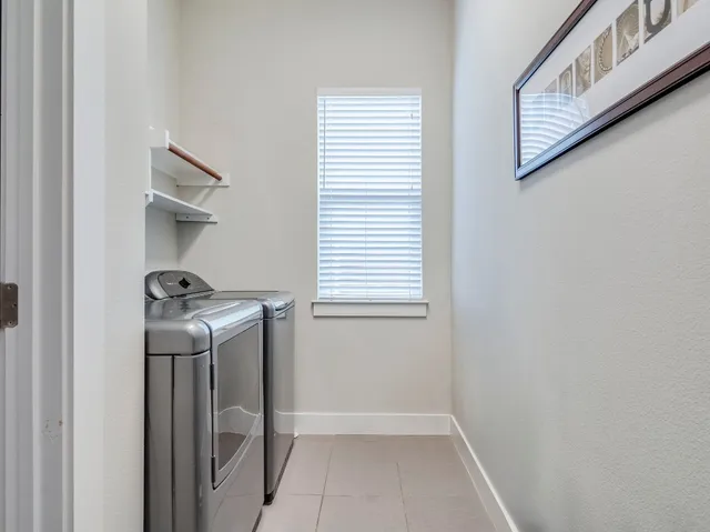 a view of a storage & utility room in a house