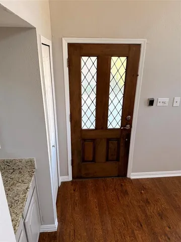 a view of an entryway