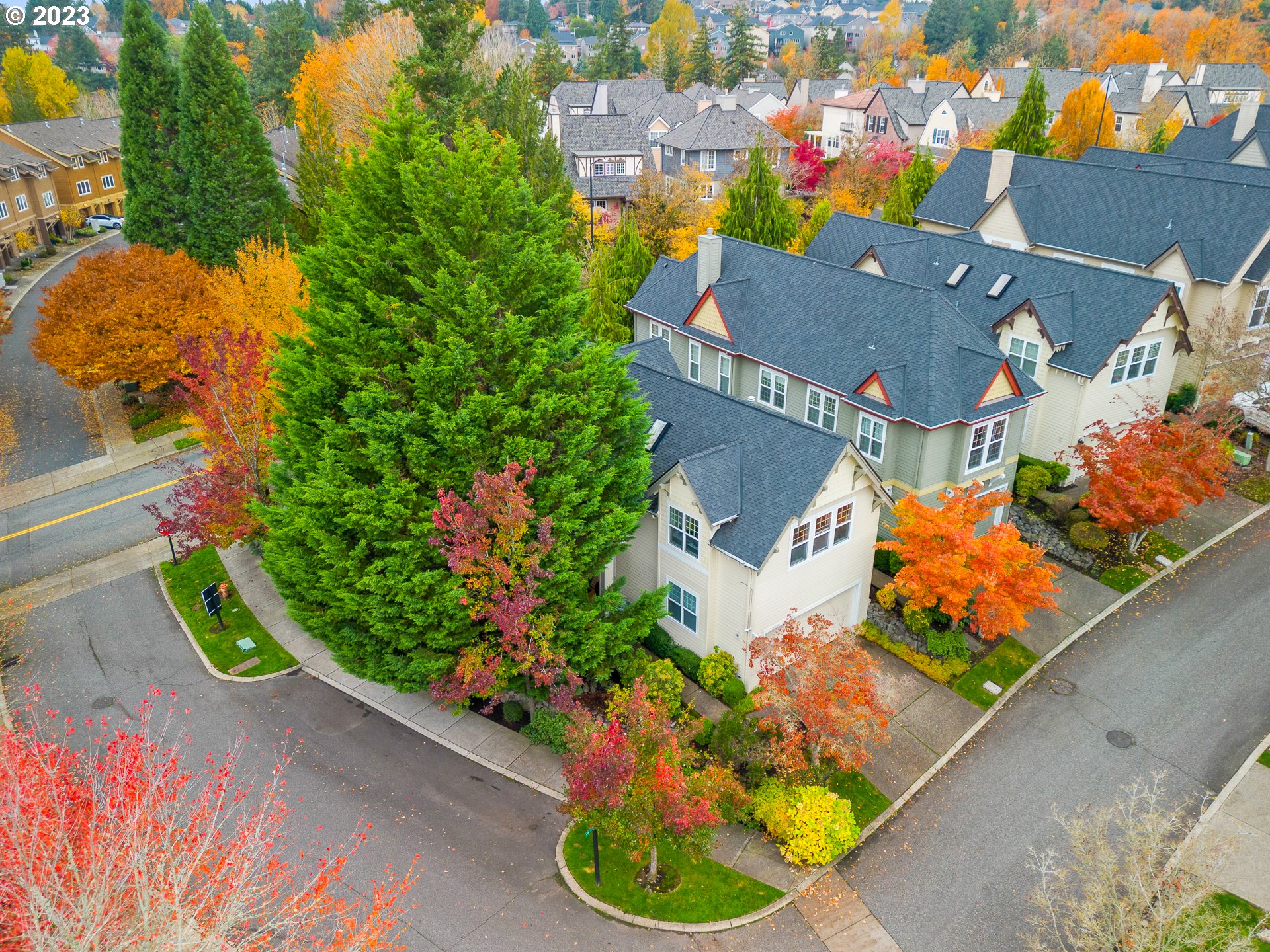 2306 Northwest Miller Road Portland, OR 97229 - Photo 3 of 46 an aerial view of a house