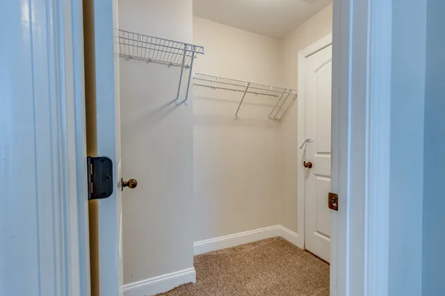a view of walk in closet