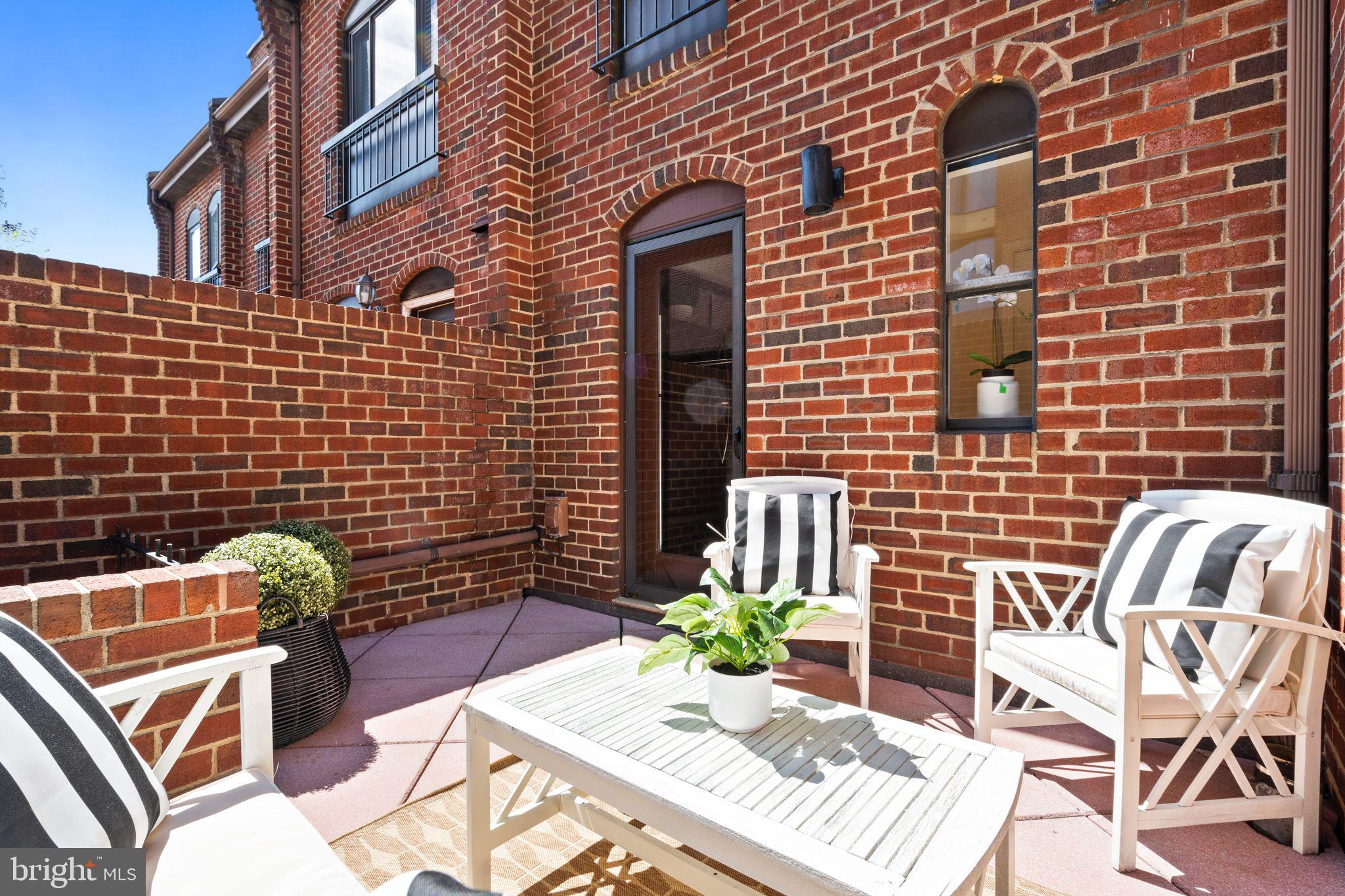 1007 Paper Mill Court, Unit 1007 Washington, DC 20007 - Photo 18 of 31 Private patio