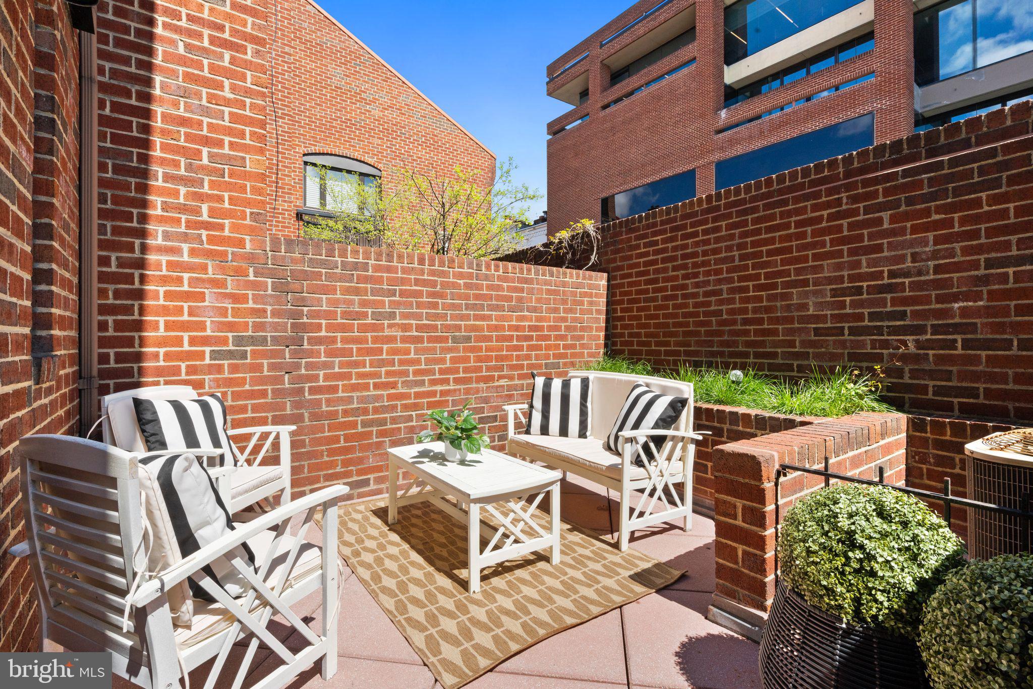 1007 Paper Mill Court, Unit 1007 Washington, DC 20007 - Photo 19 of 31 Private patio