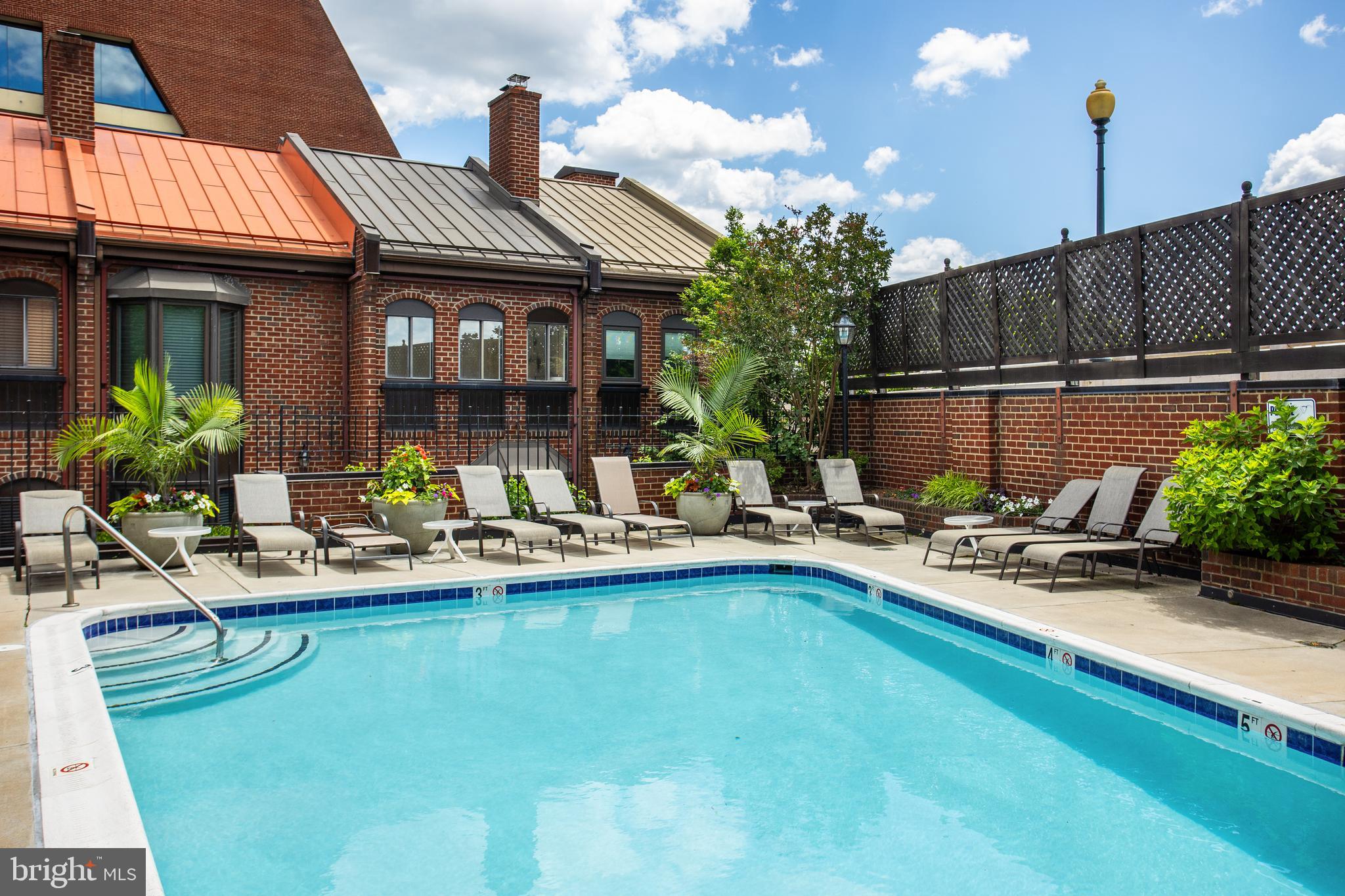 1007 Paper Mill Court, Unit 1007 Washington, DC 20007 - Photo 22 of 31 1007 views from the pool