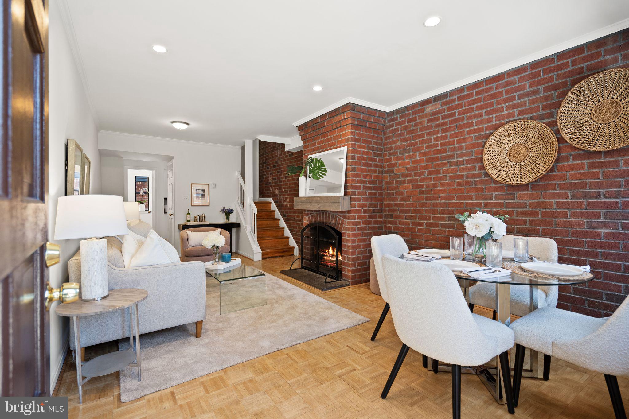 1007 Paper Mill Court, Unit 1007 Washington, DC 20007 - Photo 4 of 31 Living and dining room