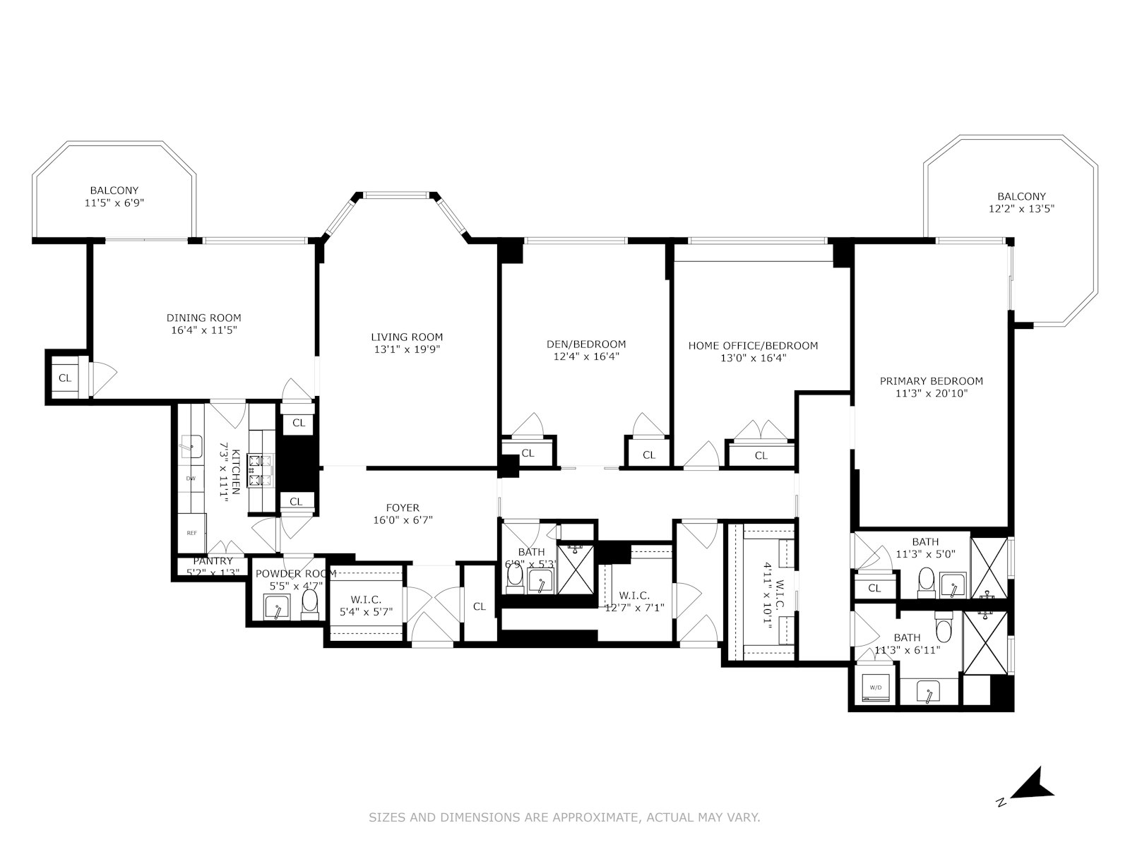 300 East 74th Street, Unit 30AB Manhattan, NY 10021 - Photo 17 of 17 a picture of a floor plan