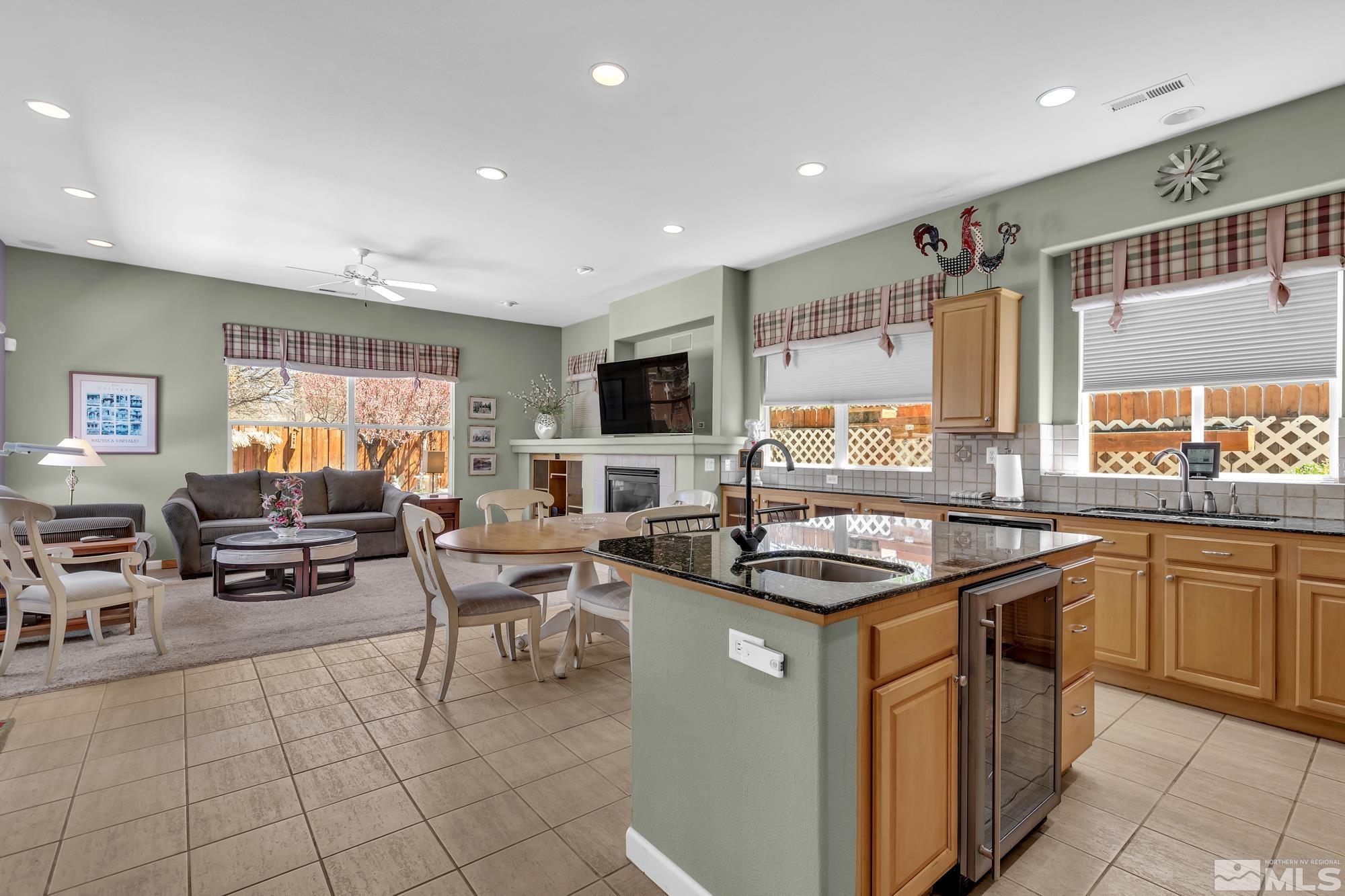 9638 Shadowstone Way Reno, NV 89521 - Photo 16 of 40 a kitchen with counter space cabinets and appliances