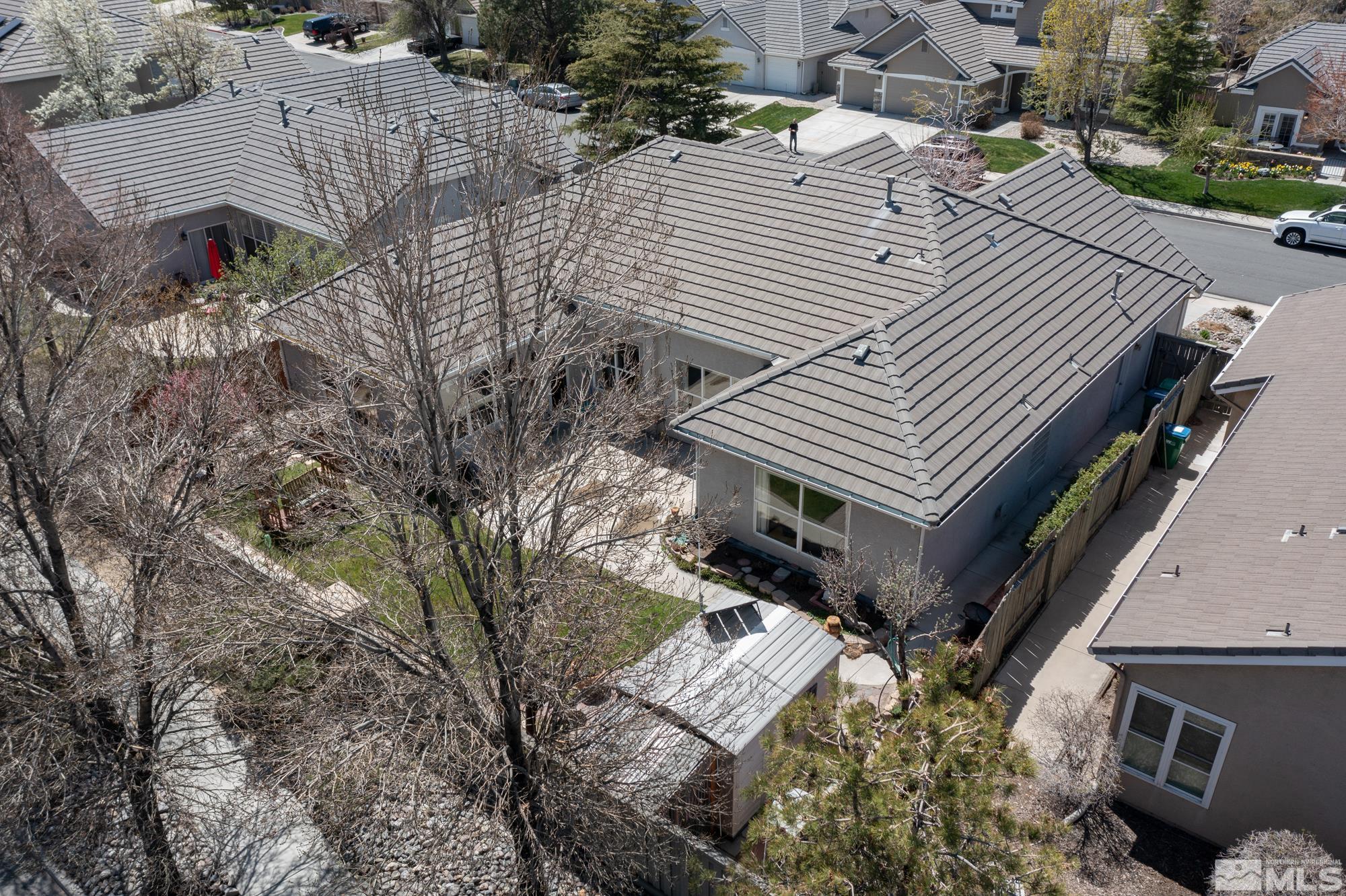 9638 Shadowstone Way Reno, NV 89521 - Photo 39 of 40 an aerial view of a house with a yard