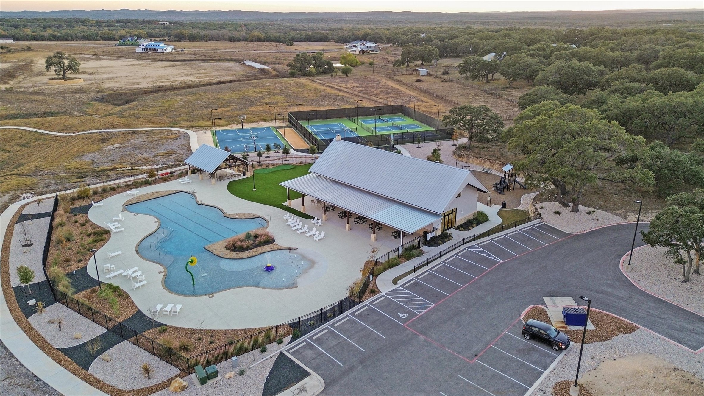 34812 Ansley Rdg Trail Bulverde, TX 78163 - Photo 12 of 13 Aerial view of a pool area
