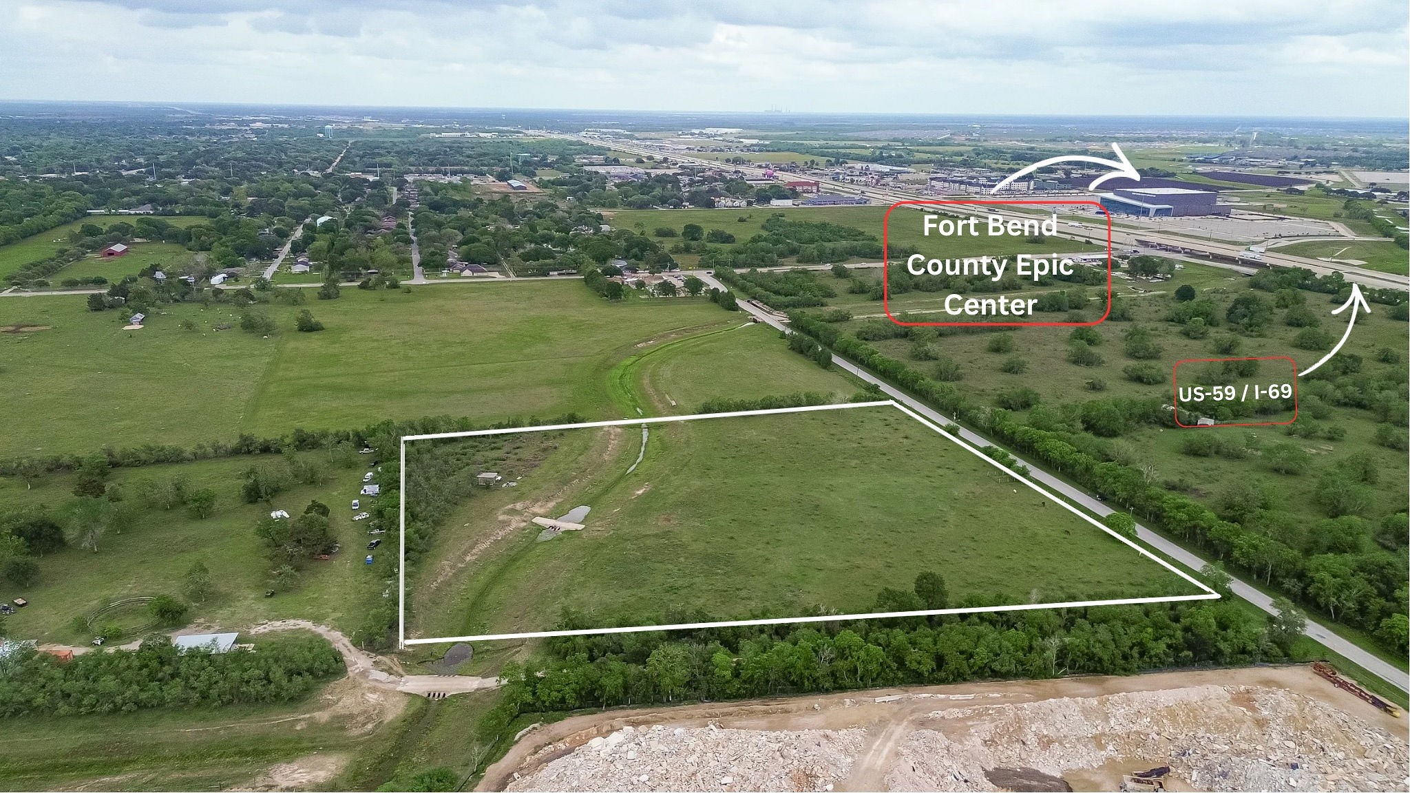 0 Klauke Road Rosenberg, TX 77471 - Photo 2 of 9 a view of a city