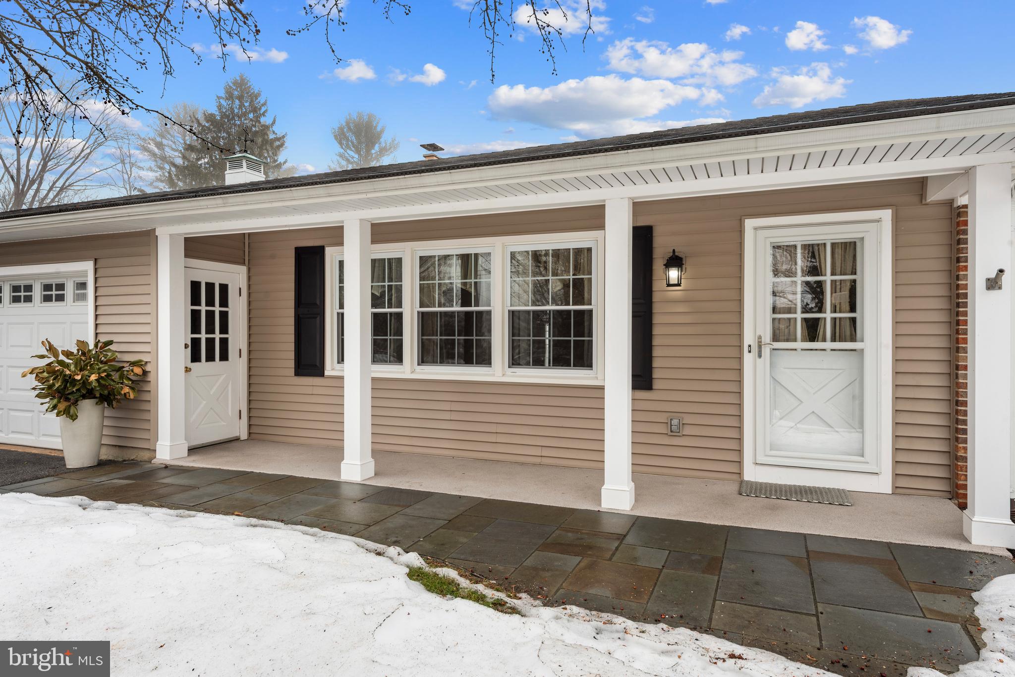 1809 Miller Road Cockeysville, MD 21030 - Photo 3 of 33 Covered front porch with access into the garage