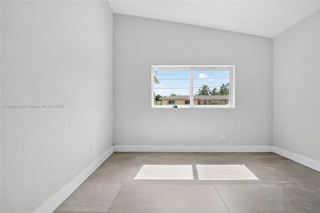 a view of room with window