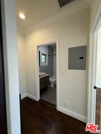 wooden floor in an empty room