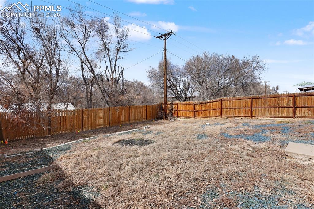 585 Blossom Field Road Fountain, CO 80817 - Photo 27 of 37 a view of backyard space