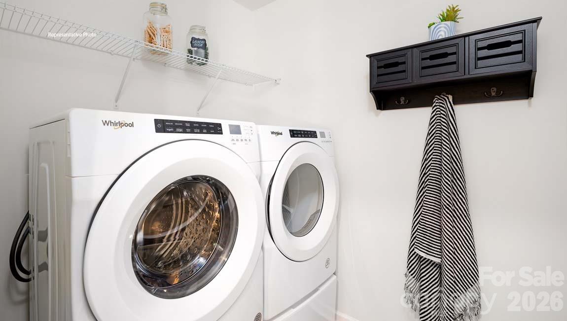 3111 Spring Iris Drive Denver, NC 28037 - Photo 44 of 44 a close up view of washer and dryer