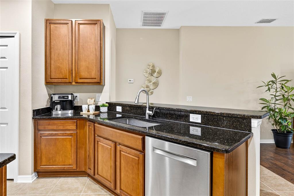 10859 Breaking Rocks Drive Tampa, FL 33647 - Photo 15 of 57 a kitchen with granite countertop a sink and cabinets