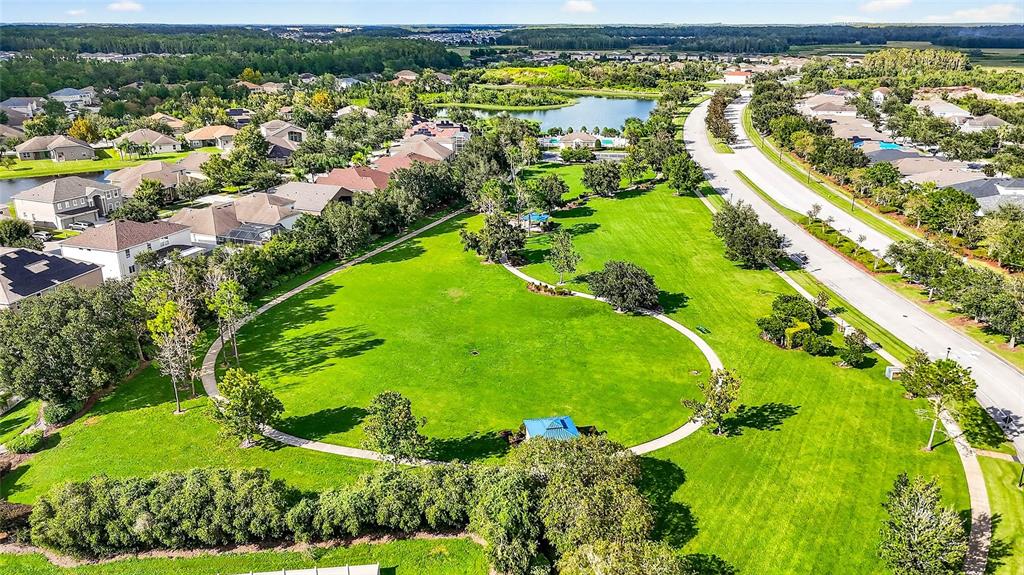 10859 Breaking Rocks Drive Tampa, FL 33647 - Photo 54 of 57 an aerial view of a residential houses with outdoor space and swimming pool