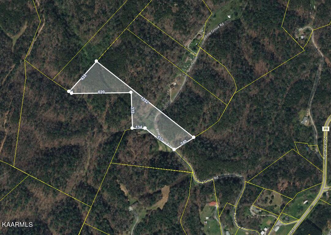 Tbd Pine Grove Road Tellico Plains, TN 37385 - Photo 34 of 34 2512-L AERIAL MAP