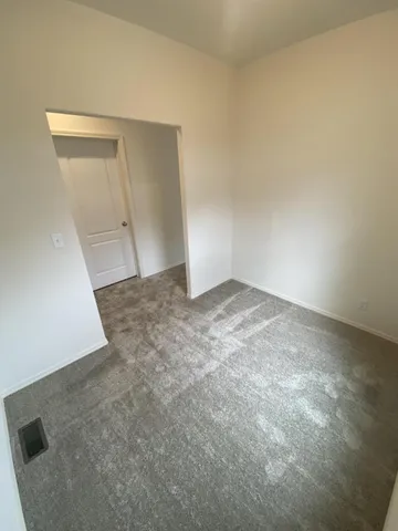 an empty room with an empty space