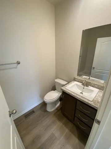 a bathroom with a sink and a toilet