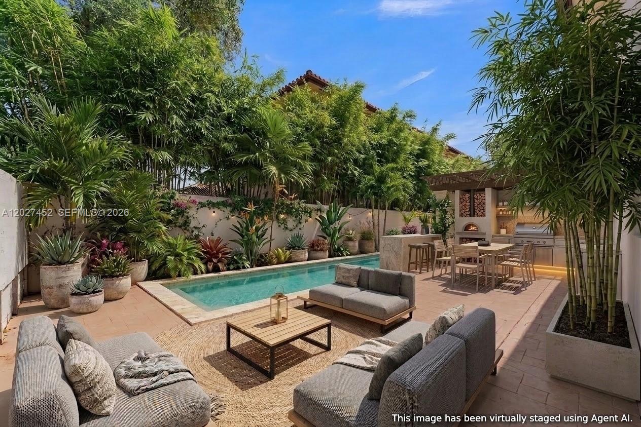 6284 Southwest 26th Street Miami, FL 33155 - Photo 66 of 74 backyard rendering