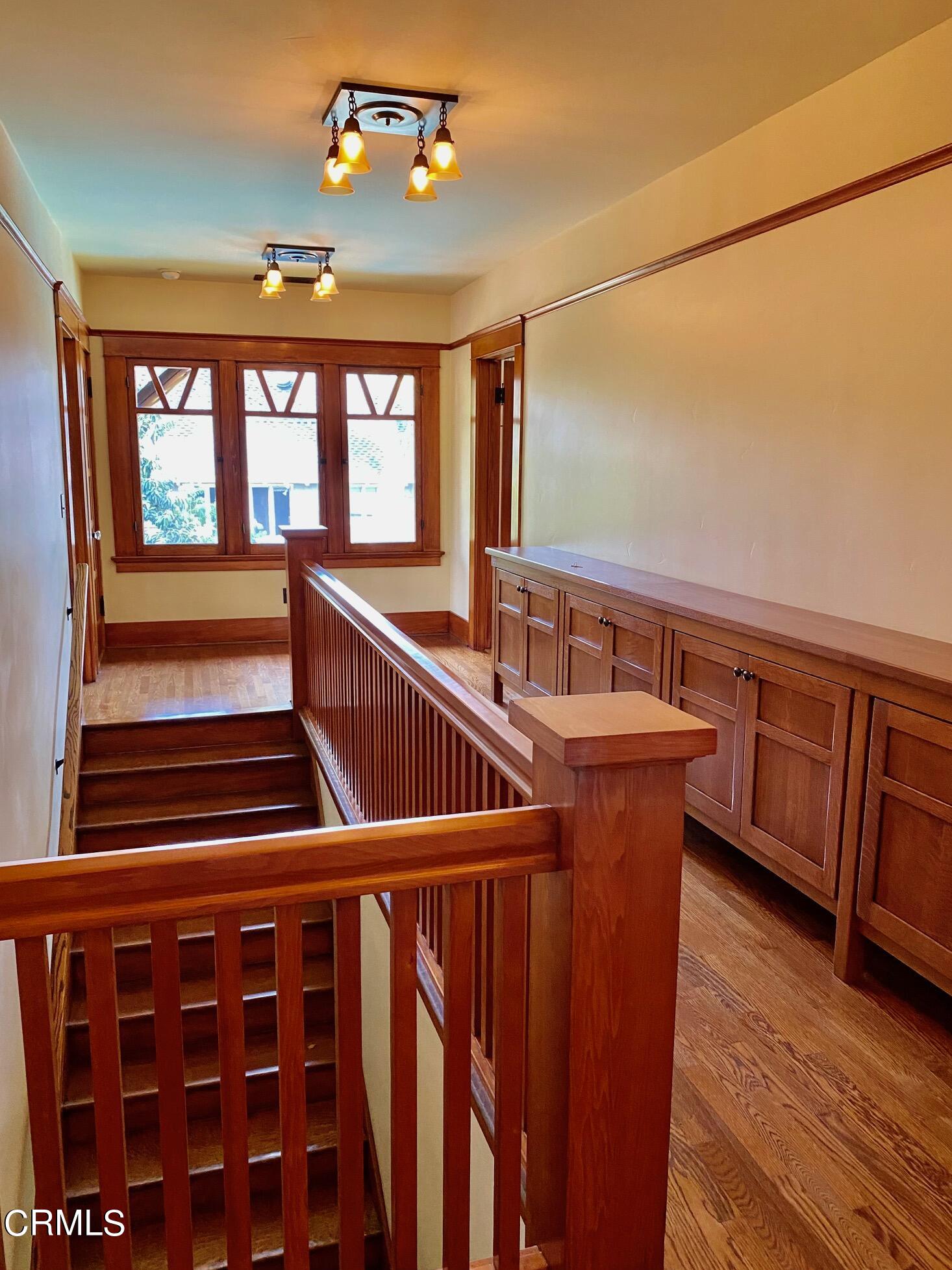 1361 Ridge Way Pasadena, CA 91106 - Photo 14 of 31 a view of entryway with wooden floor and windows