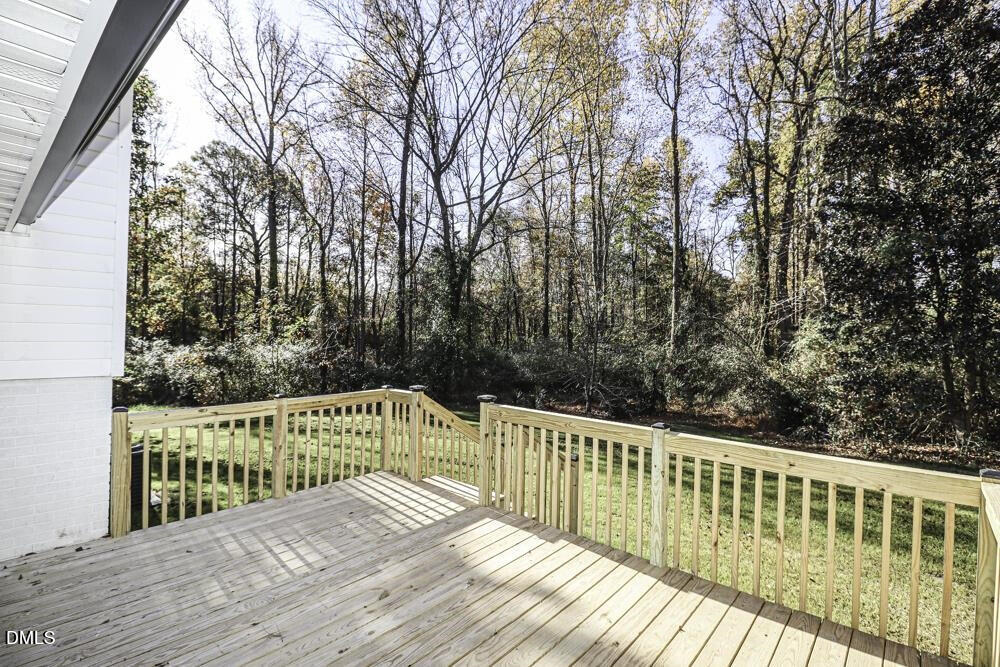 805 River Road Selma, NC 27576 - Photo 35 of 39 a view of a wooden roof deck